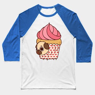 Cupcake Puglie Baseball T-Shirt